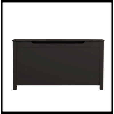 30 Inches Kids Wooden Toy Box/Bench With Safety Hinged Lid For Boys/Girls