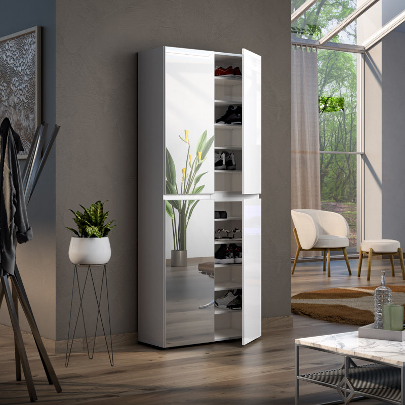 Denece 36 Pair Shoe Storage Cabinet