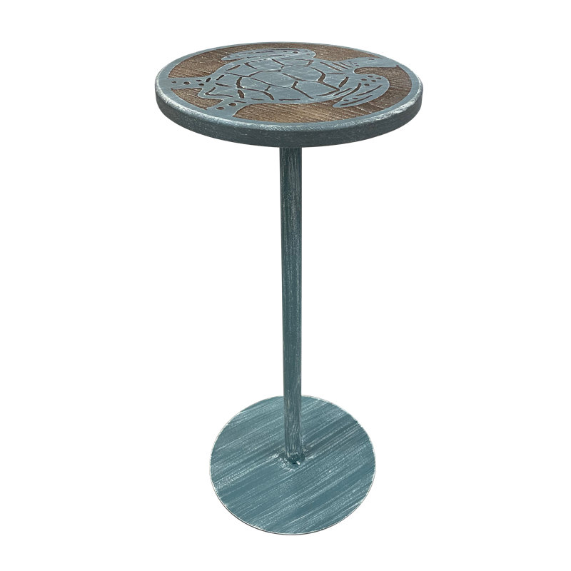 Perna Solid Wood Top End Table