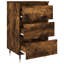 Coderre 40cm W Iron Bedside Table-75068130