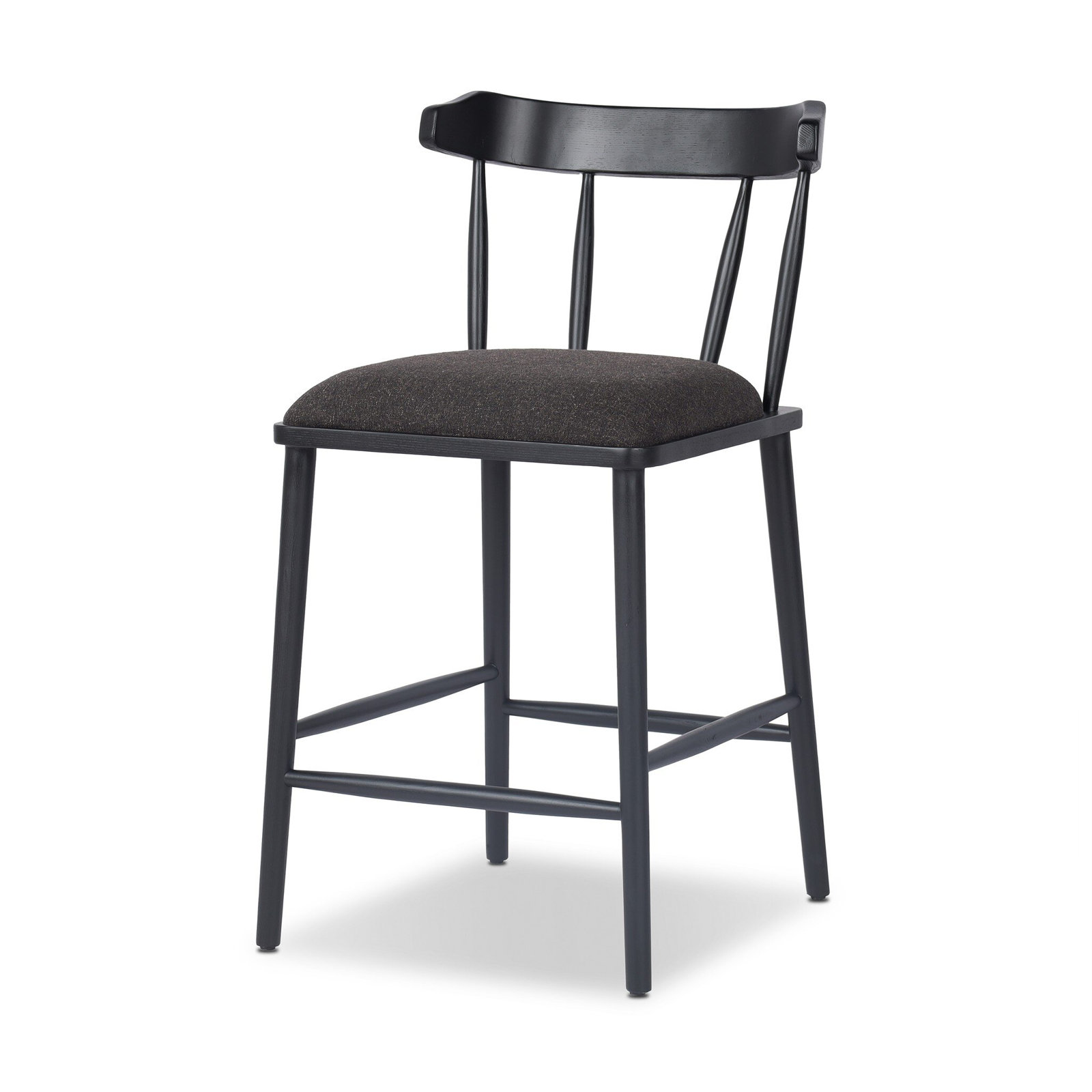 Waverly Stool-Antwerp Natural-Counter, Black, Antwerp Noir
