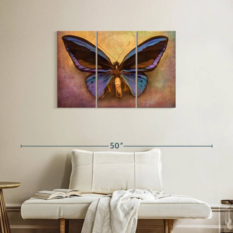 Original Butterfly, 24" H x 38" W