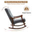 Chaise berçante avec pieds en bois massif-1436762772