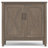 Ela SOLID WOOD 32W Storage Cabinet With Doors Set Of 2 In Smoky Brown