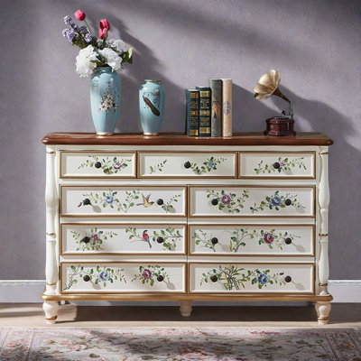 Buffet rétro à deux portes Vintage
