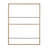 Kropf 2 Tier Wall Mounted Kids Bookcase or Magazine Display