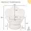 Fauteuil décoratif pivotant Boucle-713092134