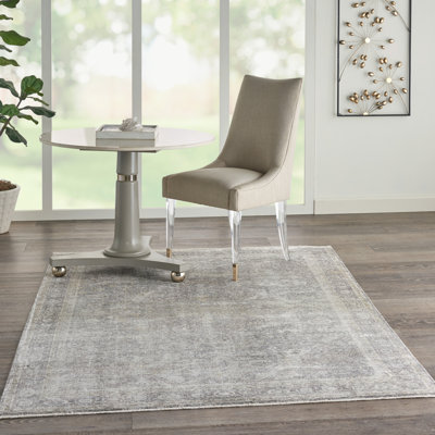Tapis oriental argenté / crème Turaab