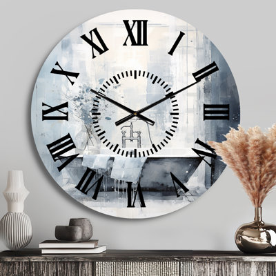 Horloge murale pour salle de bain