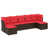 Red Cushion/ Brown Frame is out of stock