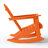 Laguna Rocking Outdoor Adirondack Chair-1497331157