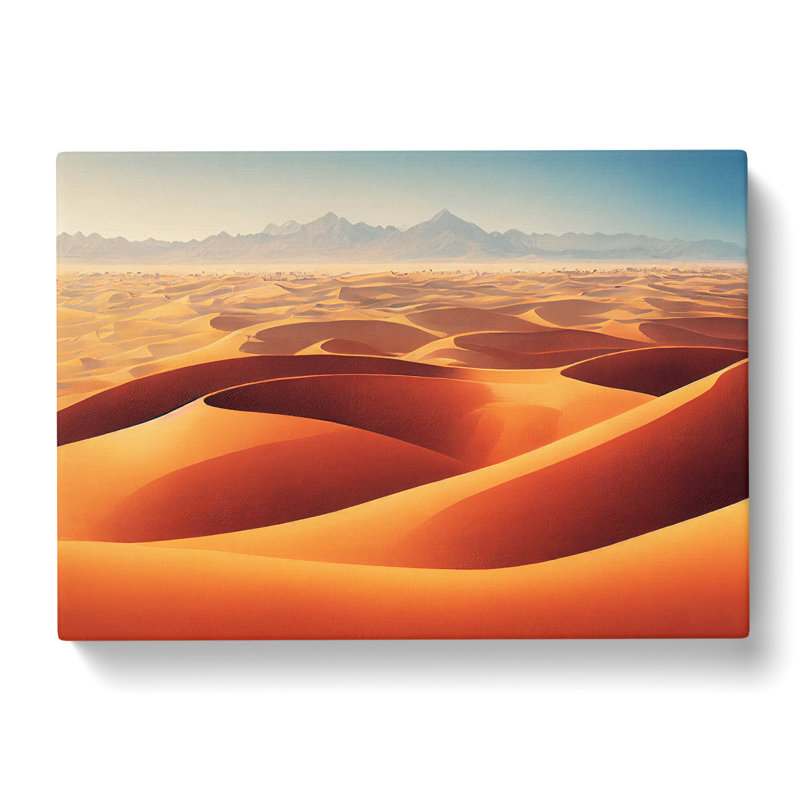 Beguiling Desert - Wrapped Canvas, 35cm H x 50cm W x 3cm D