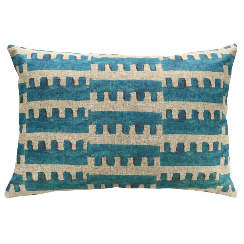 Linen Reversible Throw Pillow