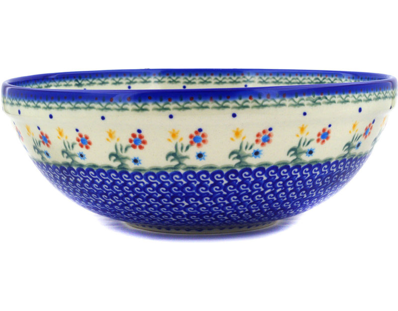 The Holiday Aisle® Rowberrow Serving Bowl, 4.2" H x 11.1" W x 11.1" D