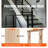 Invisible Cable Railing Kit Stainless Steel Stud End