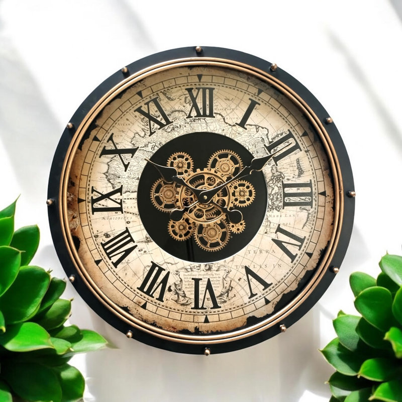 Metal Wall Clock