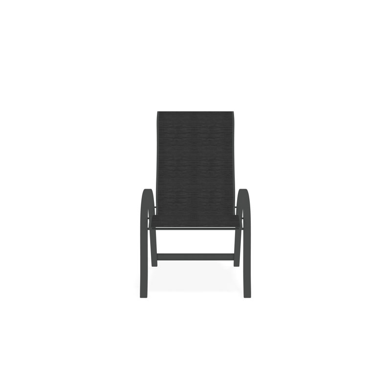 Aruba II Outdoor Lounge Chair, Graphite, Collect Charcoal