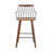 Gabriella Counter Stool with Iron Frame