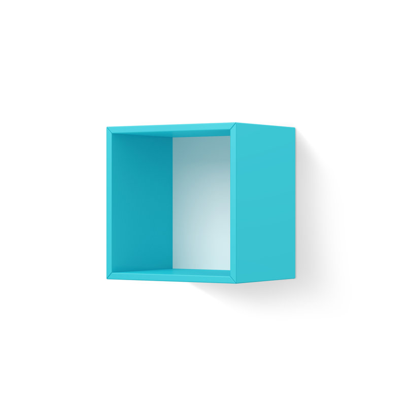 Square Cube Shelf, Blue