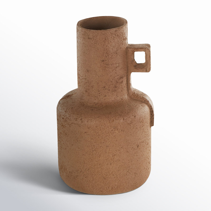 Neptune 15.45'' Paper Mache Table Vase