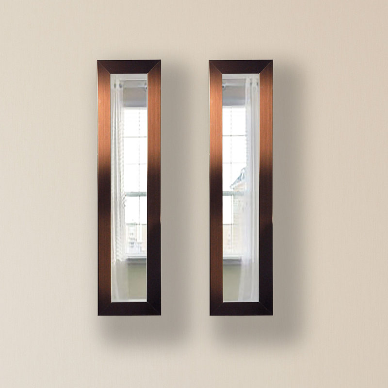 Ensemble de miroirs 2 pièces Billie-Rae, H 27,5 po x l 13,5 po