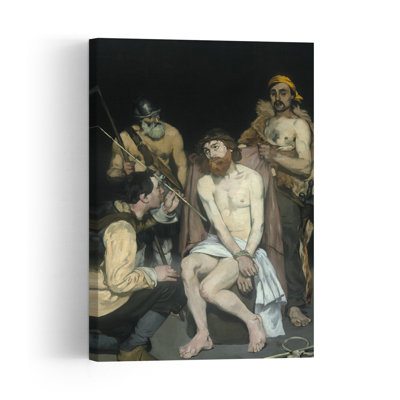 Jesus Mocked By The Soldiers, 1865 Abstract Contemporary Wall Art Print