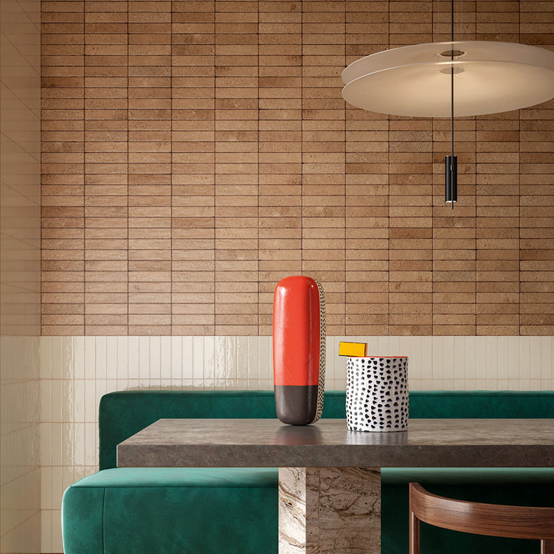 Bricklane 2X8 Cotto, Rouge