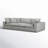 Ellaria 119.7" Square Arm Modular Sofa with Reversible Cushions-92586920