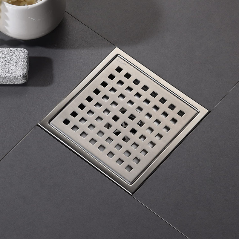 6'' W Tile-In, Brushed Nickel