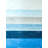 Blue Stripes Print On Canvas