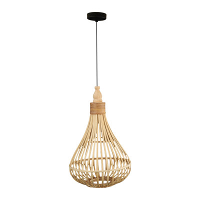 Luminaire suspendu en forme de goutte à 1 lumière Ria