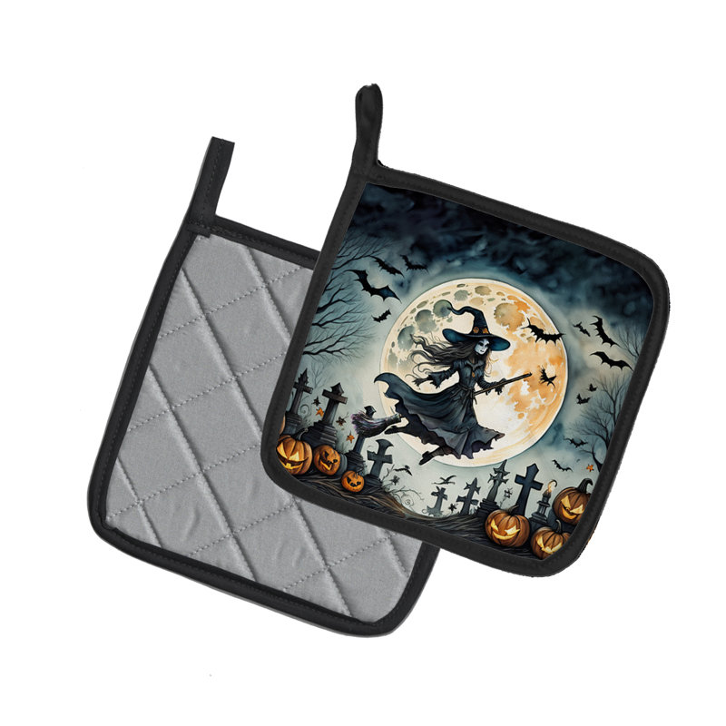 Paire de poignées volantes Halloween Spooky