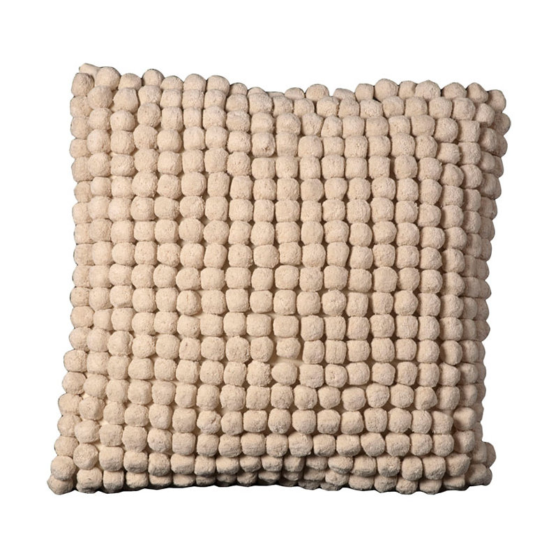  Square Pillow Cover & Insert, Beige