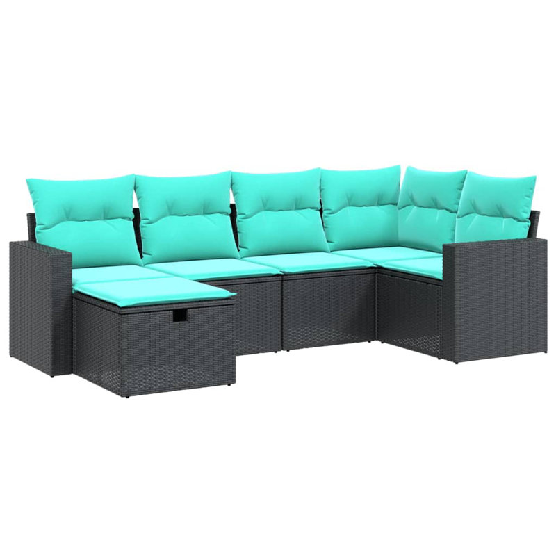 Ensemble de canapé de jardin extérieur, Teal