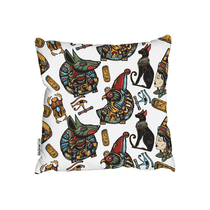 Queen Cleopatra Cushion Cover, 60cm x 60cm