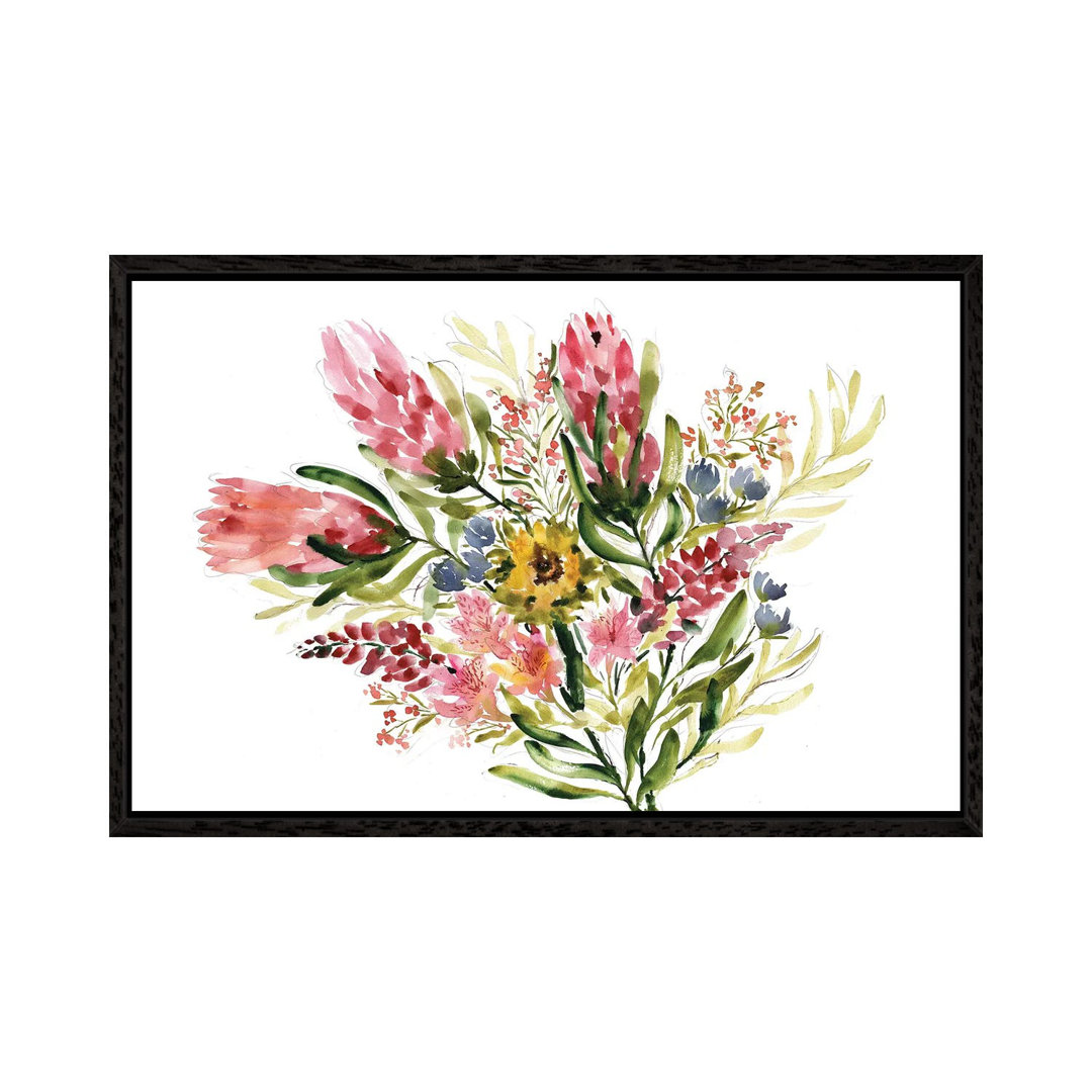 Protea Bouquet by Sara Berrenson - Gallery-Wrapped Canvas Giclée on Canvas