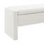 Modern Bed End Bench with Storage,Upholstered Large Foot Rest Stool, Comfy Window Vanity Bench for Living Room,Bedroom,Dorm,Coffee Table,Linen Beige-133062722
