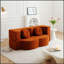 Canapé-lit 2 en 1 pliant avec coussin, canapé-lit simple pour le salon, un invité, un bureau, un appartement, aucun assemblage requis-1762648272