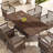 Wicker Patio Dinning Table