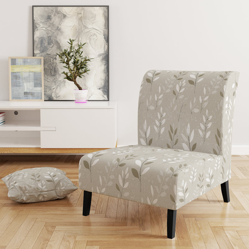 Fauteuil de chambre Country Farmhouse, Pantoufle sans accoudoirs