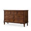 Armoire d'appoint en bois massif brun noisette-577209060