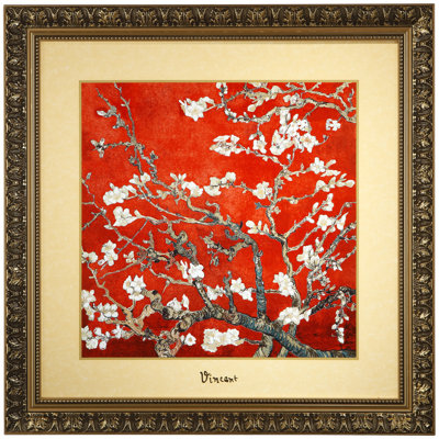 Red Almond Tree by Vincent Van Gogh - 1 Piece Single Picture Frame Painting