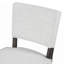 Ensemble de table de salle à manger 5 pièces avec base unique, 4 chaises rembourrées pour petits espaces et salles à manger -140130845-140130846