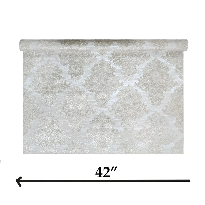 Papier peint imitation damas victorien Govert