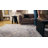 Cambrai Geometric Light Gray/Dark Blue Area Rug-1184206019
