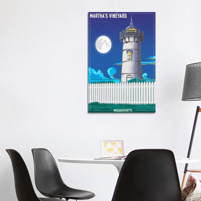Martha’s Vineyard 1 Piece Wrapped Canvas Wall Art