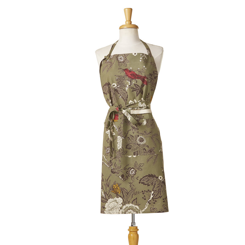 Autumn Toile Apron