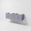 Meuble-lavabo double l 60 po x P 22 po Geneva-249155776