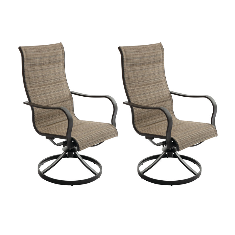 Fauteuil de patio pivotant Alisz