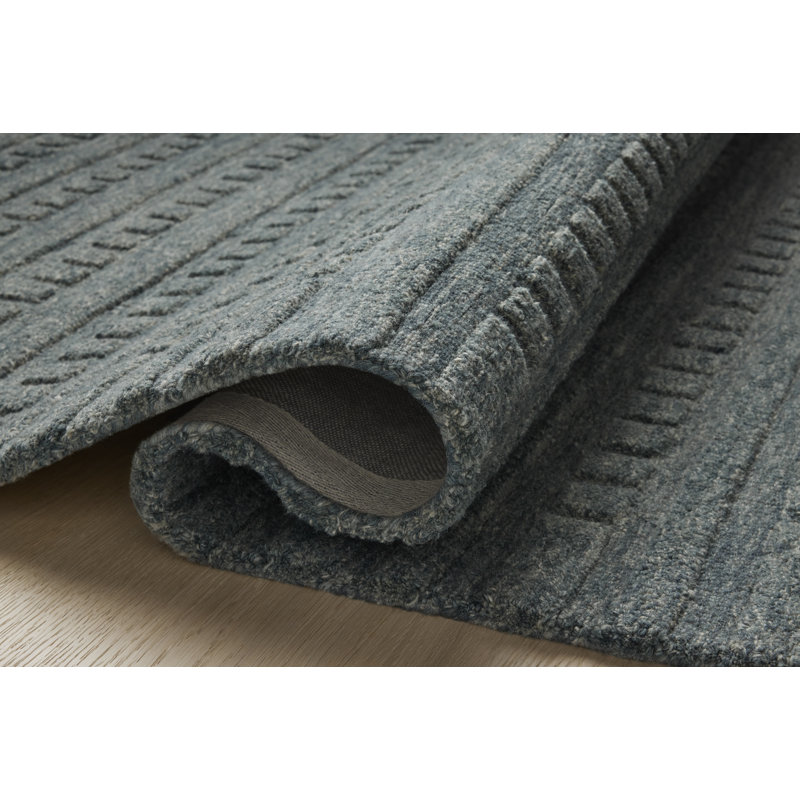 Chris Loves Julia x Loloi Bradley Teal / Teal Area Rug, Rectangle 7'9" x 9'9"